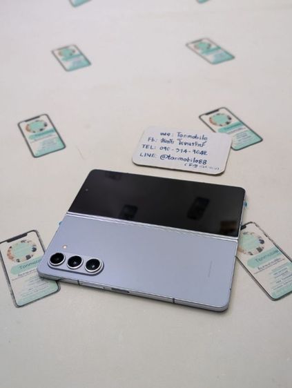 ขาย เทิร์น Samsung Galaxy Z Fold 5 512 GB ศูนย์ไทย มีตัวเครื่องอย่างเดียว ไม่มีอุปกรณ์อื่น เพียง 13,990 บาท ครับ รูปที่ 2