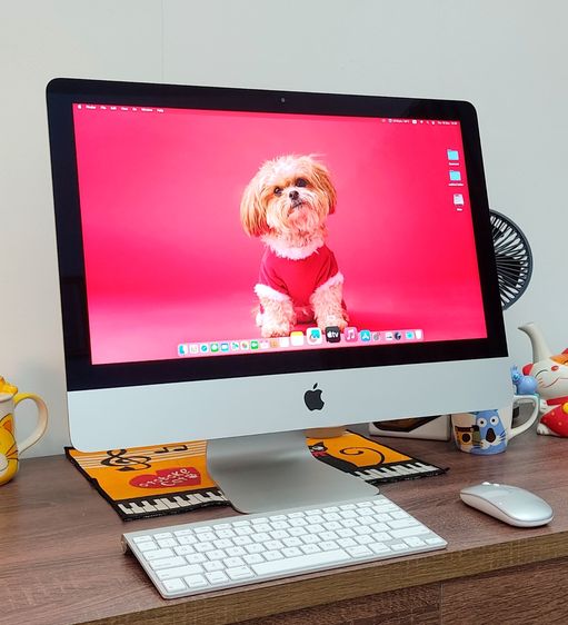 iMac 21.5” 2013 macOSปี2024 Corei5 SSD 128 GB RAM 8G สภาพดีลื่นมาก จอสวยโปรแกรมครบพร้อมใช้งาน +Apple keyboard รูปที่ 3
