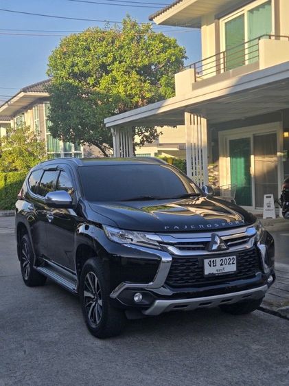 Mitsubishi Pajero 2019 2.5 VG Turbo Utility-car ดีเซล ไม่ติดแก๊ส เกียร์อัตโนมัติ ดำ รูปที่ 2