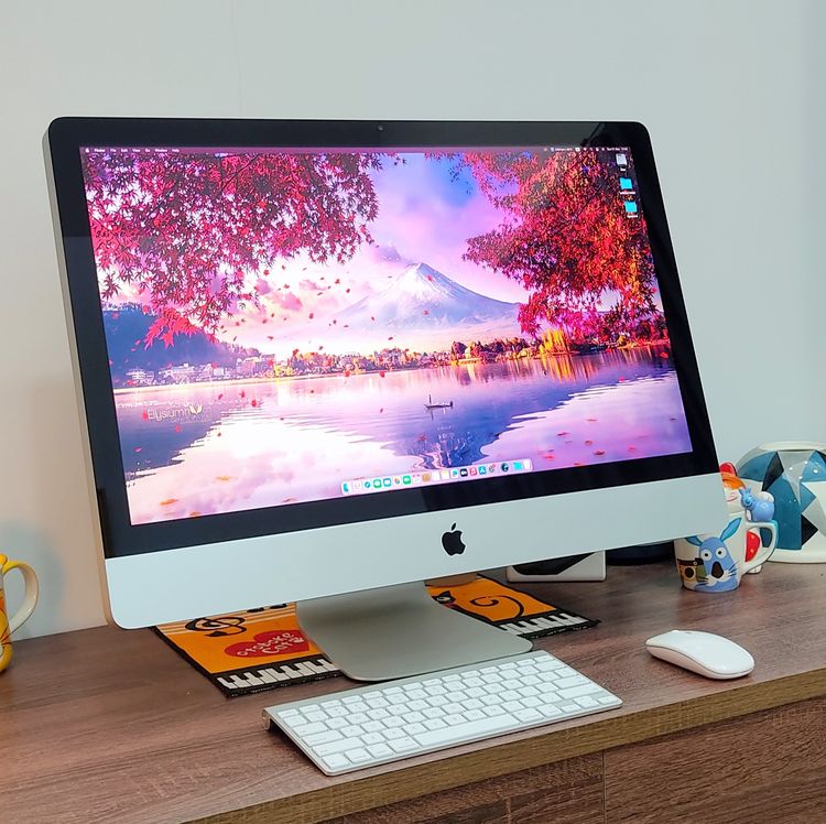 iMac 27” 2011 macOSปี2024  Corei5 RAM 8GB  SSD 128 GB สภาพดีลื่นมาก จอสวยไร้ตำหนิ+Apple keyboard รูปที่ 3