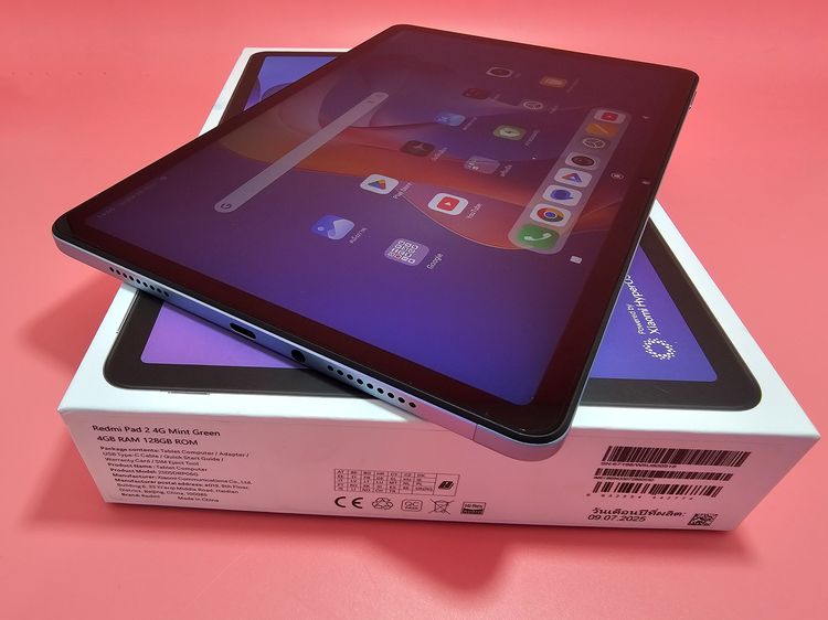 ขาย Xiaomi Redmi Pad 2 4G 11 นิ้ว 4-128GB สี Mint Green มือ2 รูปที่ 5
