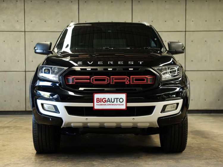 Ford Everest 2022 2.0 Titanium Plus Utility-car ดีเซล ไม่ติดแก๊ส เกียร์อัตโนมัติ ดำ รูปที่ 4