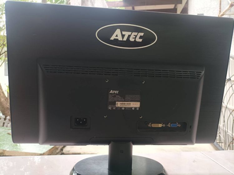 monitor ATEC ขนาด 20" มีพอรท dvi vga ไร้เส้นไร้จุด พร้อมใช้งาน ขาย 490 บาท 
