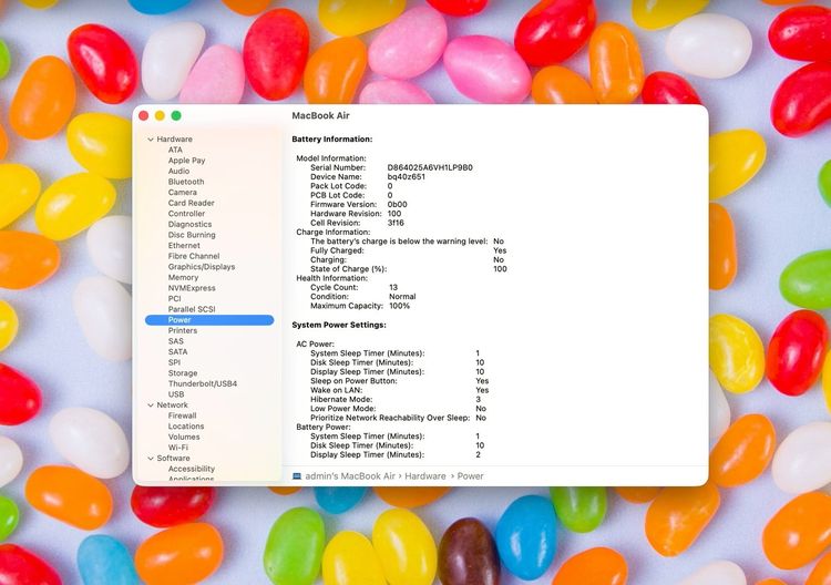 MacBook Air 15-inch M3 2024 Ram8GB SSD256GB Starlight apple care 29 November 2026 รูปที่ 13