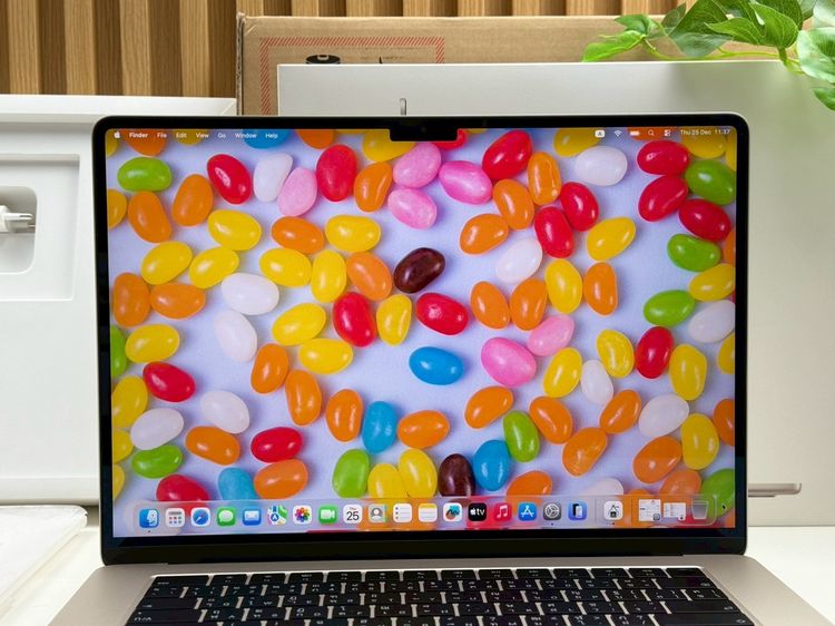 MacBook Air 15-inch M3 2024 Ram8GB SSD256GB Starlight apple care 29 November 2026 รูปที่ 4