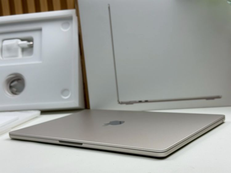 MacBook Air 15-inch M3 2024 Ram8GB SSD256GB Starlight apple care 29 November 2026 รูปที่ 7