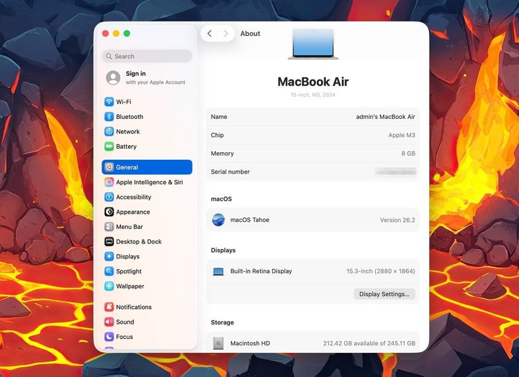 MacBook Air 15-inch M3 2024 Ram8GB SSD256GB Starlight apple care 29 November 2026 รูปที่ 12