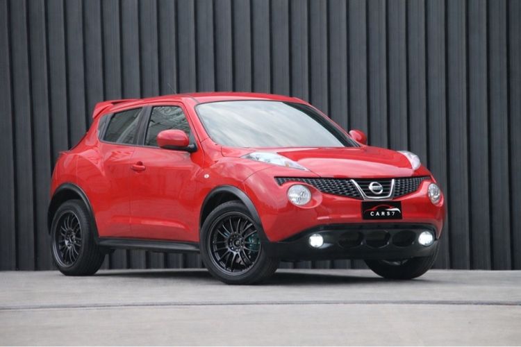 Nissan Juke 2014 1.6 V Utility-car เบนซิน ไม่ติดแก๊ส เกียร์อัตโนมัติ แดง รูปที่ 2