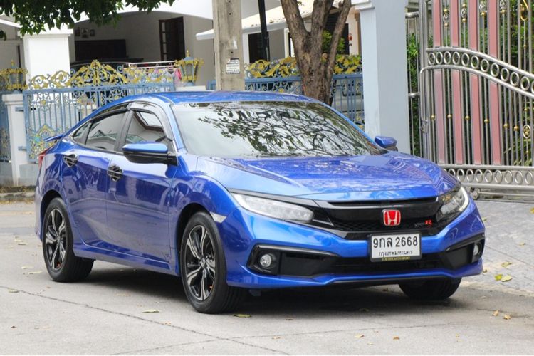 รถ Honda Civic 1.8 EL i-VTEC สี น้ำเงิน
