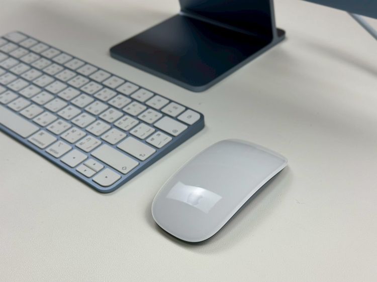 iMac 24-inch M1 2021 Ram8GB SSD256GB CPU8-Core GPU7-Core 2Ports Blue รูปที่ 8