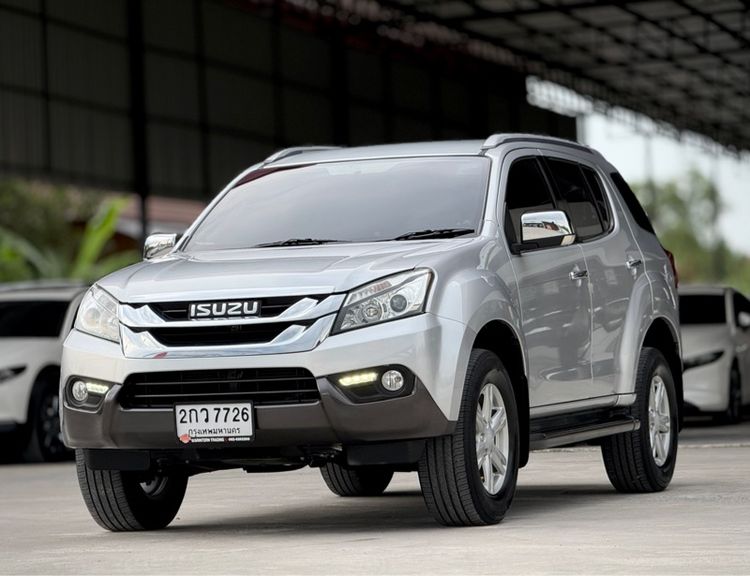 Isuzu MU-X 2013 3.0 Ultimate AT 2WD Utility-car ดีเซล ไม่ติดแก๊ส เกียร์อัตโนมัติ เทา รูปที่ 2