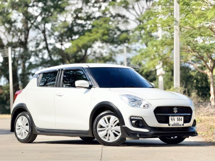 Suzuki Swift 2022 1.2 GL Plus Sedan เบนซิน เกียร์อัตโนมัติ ขาว รูปที่ 4