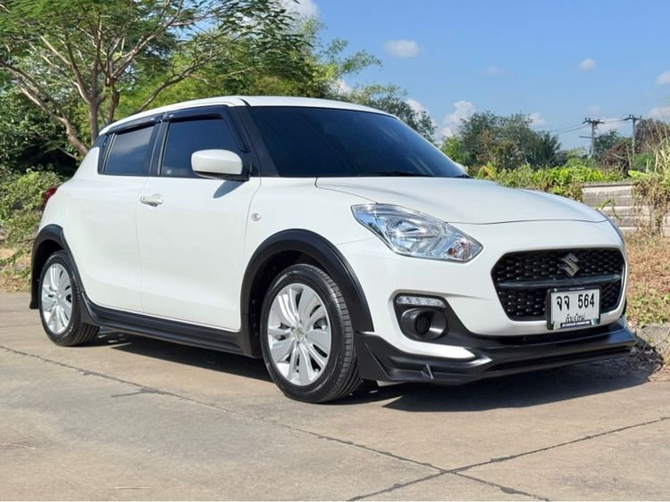Suzuki Swift 2022 1.2 GL Plus Sedan เบนซิน เกียร์อัตโนมัติ ขาว รูปที่ 2
