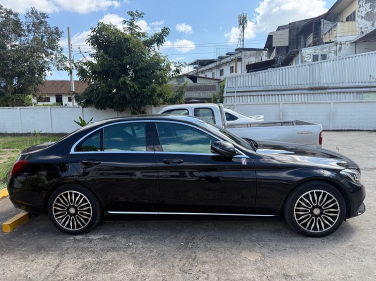 Mercedes-Benz C-Class 2016 C350 Sedan ไฮบริด ไม่ติดแก๊ส เกียร์อัตโนมัติ ดำ รูปที่ 3