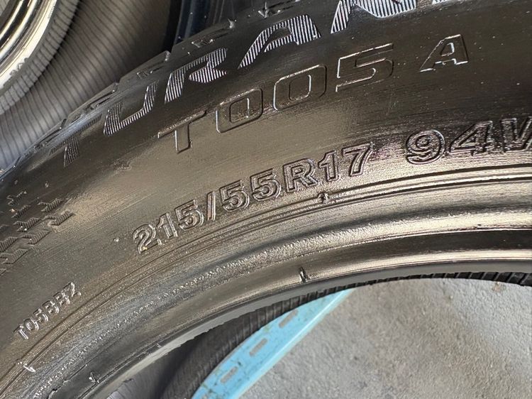 ยางBRIDGSTONE215-55-17 ปี24 ปีแท้  รูปที่ 8