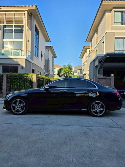 Mercedes-Benz C-Class 2017 C300 Sedan เบนซิน ไม่ติดแก๊ส เกียร์อัตโนมัติ ดำ รูปที่ 4