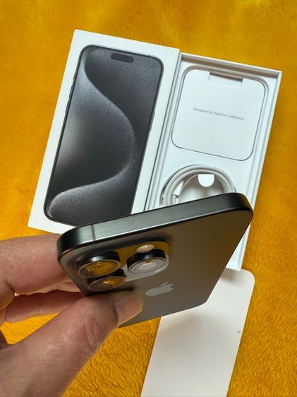 iPhone 15 Pro Max-ดำใหม่มาก รูปที่ 5