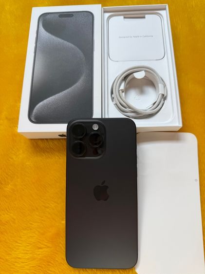 iPhone 15 Pro Max-ดำใหม่มาก รูปที่ 12