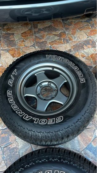 แม็ก Bradley งานSSW 16”  สีเทา ก8“ ออฟ0 16“ พร้อมยางYoko AT G015 ปลายปี2024   รูปที่ 9