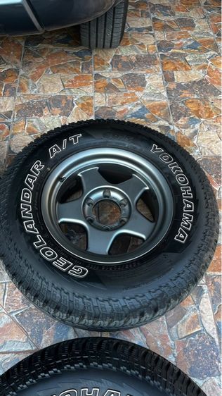 แม็ก Bradley งานSSW 16”  สีเทา ก8“ ออฟ0 16“ พร้อมยางYoko AT G015 ปลายปี2024   รูปที่ 10