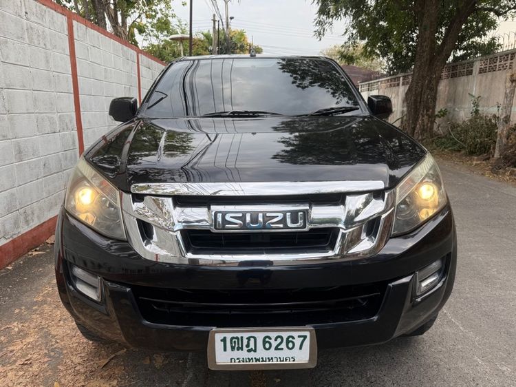 Isuzu D-MAX 2014 2.5 Hi-Lander Z Sedan ดีเซล ไม่ติดแก๊ส เกียร์ธรรมดา ดำ รูปที่ 2