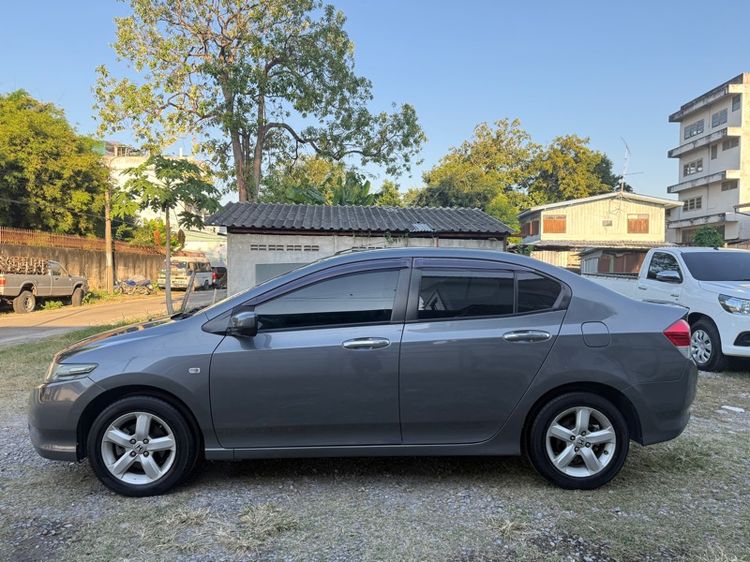 Honda City 2011 1.5 S Sedan เบนซิน ไม่ติดแก๊ส เกียร์อัตโนมัติ เทา รูปที่ 4