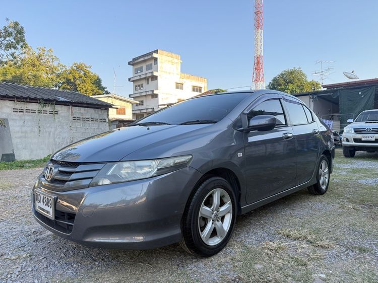 Honda City 2011 1.5 S Sedan เบนซิน ไม่ติดแก๊ส เกียร์อัตโนมัติ เทา รูปที่ 3
