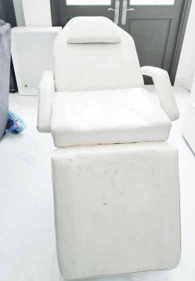 เตียงสปา สีครีมปรับนั่งนอนได้ รูปที่ 4