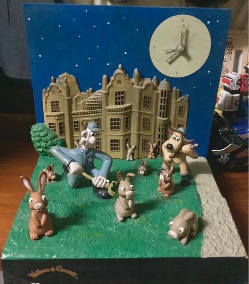 ขออนุญาตแอดมินปล่อยขายนาฬิกาปลุกพูดได้(มือสอง)จากเรื่อง Wallace and Gromit Curse of the Were Rabbit 