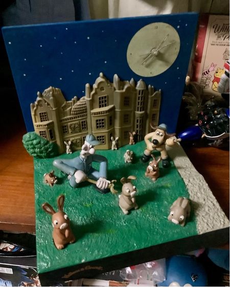 ขออนุญาตแอดมินปล่อยขายนาฬิกาปลุกพูดได้(มือสอง)จากเรื่อง Wallace and Gromit Curse of the Were Rabbit  รูปที่ 2