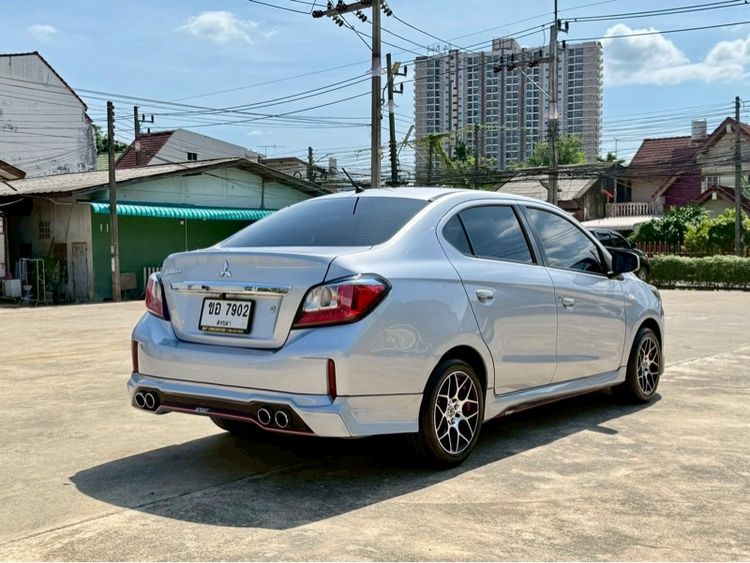 Mitsubishi Mirage 2020 1.2 GLX Sedan เบนซิน ไม่ติดแก๊ส เกียร์อัตโนมัติ บรอนซ์เงิน รูปที่ 2