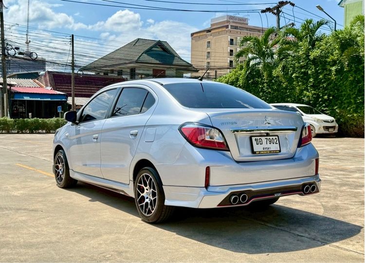 Mitsubishi Mirage 2020 1.2 GLX Sedan เบนซิน ไม่ติดแก๊ส เกียร์อัตโนมัติ บรอนซ์เงิน รูปที่ 4
