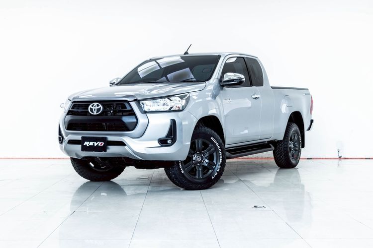 รถ Toyota Hilux Revo Smart Cab 2.4 Entry Prerunner สี เทา