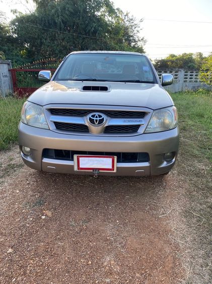 Toyota Hilux Vigo 2007 2.5 E Pickup ดีเซล ไม่ติดแก๊ส เกียร์ธรรมดา น้ำตาล รูปที่ 3