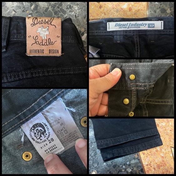📌DIESEL👖 เอว28-29 รูปที่ 6