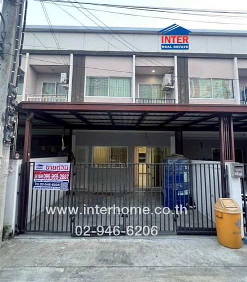 ทาวน์เฮ้าส์ 2 ชั้น 18.8 ตร.ว. หมู่บ้านหรรษาทาวน์ เพชรเกษม ซอยชุมชนหรรษา79 แยก7 ถนนเพชรเกษม ซอยเพชรเกษม79 เขตหนองแขม กรุงเทพมหานคร