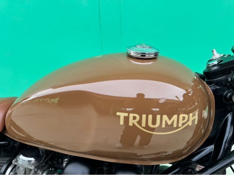 Triumph Thruxton R 900 ปี 2009 หม้อลม รูปที่ 4