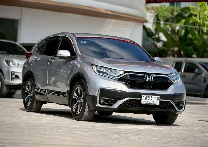 Honda CR-V 2021 2.0 S เบนซิน ไม่ติดแก๊ส เกียร์อัตโนมัติ เทา รูปที่ 4