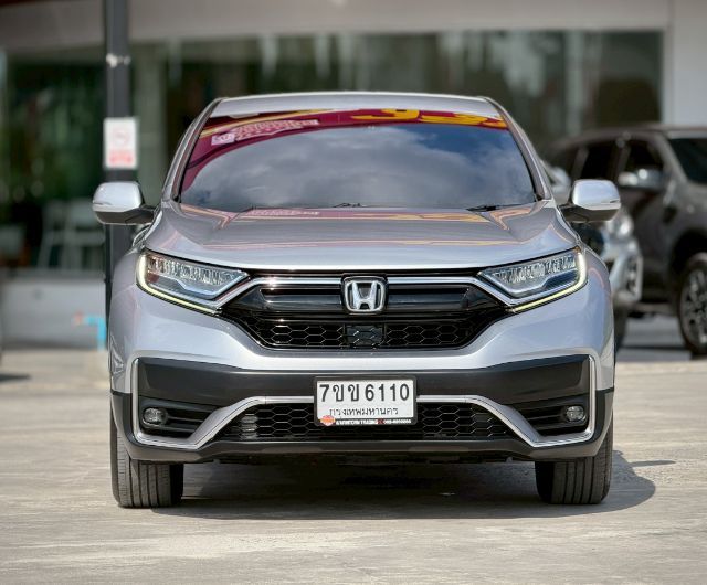 Honda CR-V 2021 2.0 S เบนซิน ไม่ติดแก๊ส เกียร์อัตโนมัติ เทา รูปที่ 3
