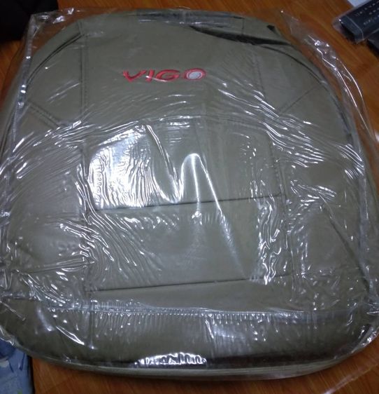 ผ้าหนังหุ้มเบาะรถกระบะวีโก้พร้อมพรมปูหน้ารถ รูปที่ 2