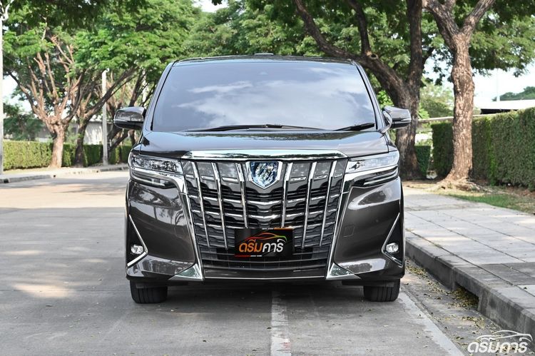 Toyota Alphard 2021 2.5 HV X 4WD Van ไฮบริด ไม่ติดแก๊ส เกียร์อัตโนมัติ น้ำตาล รูปที่ 2