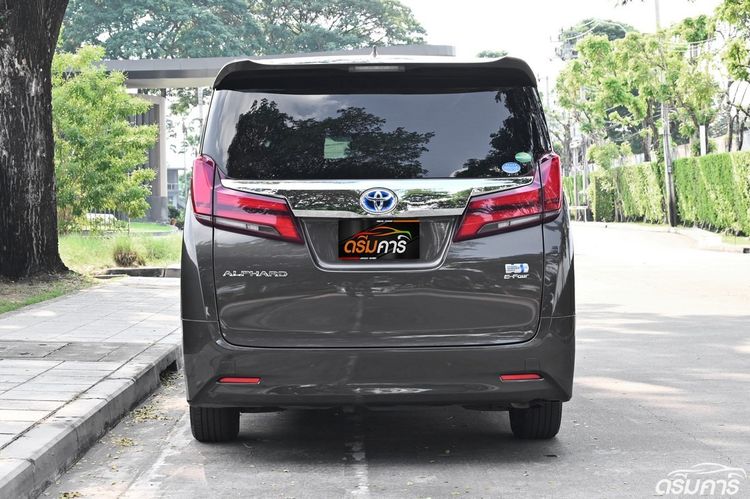 Toyota Alphard 2021 2.5 HV X 4WD Van ไฮบริด ไม่ติดแก๊ส เกียร์อัตโนมัติ น้ำตาล รูปที่ 4