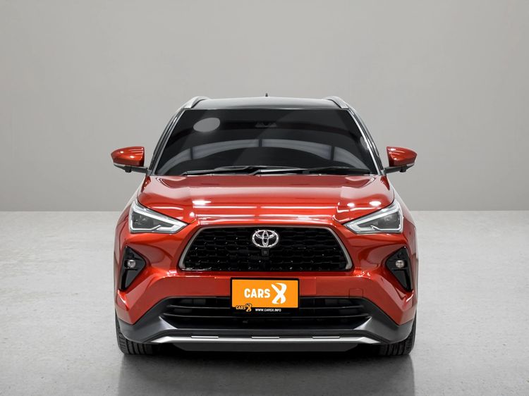 Toyota Yaris Cross 2023 1.5 HEV Premium Luxury Sedan ไฮบริด ไม่ติดแก๊ส เกียร์อัตโนมัติ ส้ม รูปที่ 3