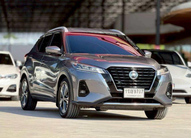 Nissan Kicks 2020 1.2 V เบนซิน เกียร์อัตโนมัติ เทา รูปที่ 3