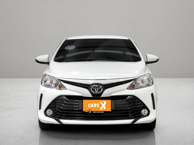 Toyota Vios 2017 1.5 E Sedan เบนซิน ไม่ติดแก๊ส เกียร์อัตโนมัติ ขาว รูปที่ 3