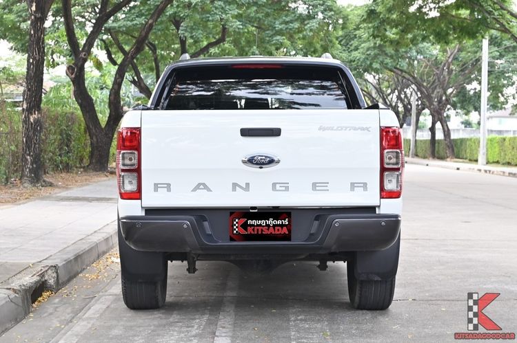 Ford Ranger 2017 2.2 Hi-Rider Wildtrak Pickup ดีเซล ไม่ติดแก๊ส เกียร์อัตโนมัติ ขาว รูปที่ 4