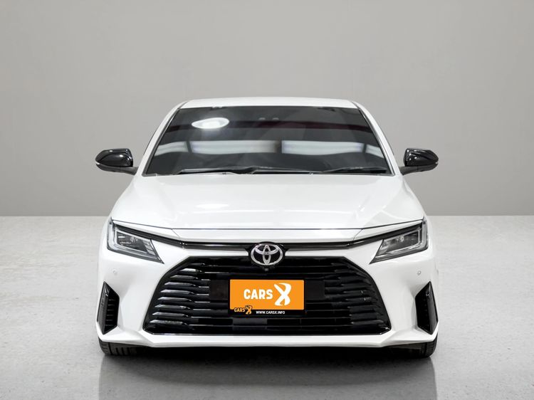 Toyota Yaris ATIV 2022 1.2 Premium Luxury Sedan เบนซิน ไม่ติดแก๊ส เกียร์อัตโนมัติ ขาว รูปที่ 3