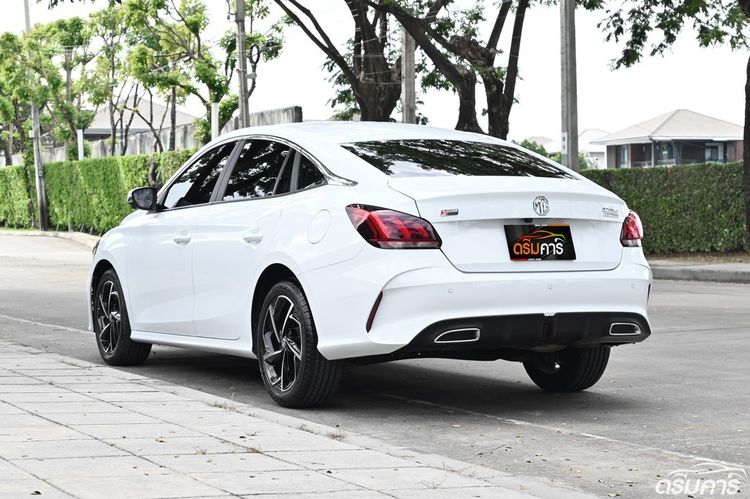 MG MG5 2021 1.5 X Sedan เบนซิน ไม่ติดแก๊ส เกียร์อัตโนมัติ ขาว รูปที่ 3