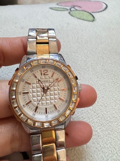 นาฬิกาข้อมือผู้หญิง Guess Quartz Dazzling Spor