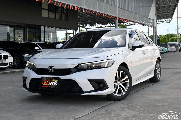 Honda Civic 2022 1.5 EL Sedan เบนซิน ไม่ติดแก๊ส เกียร์อัตโนมัติ ขาว